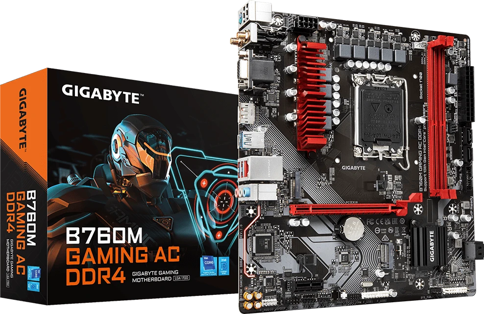 Gigabyte B760M GAMING AC DDR4 (Rev. 1.x)